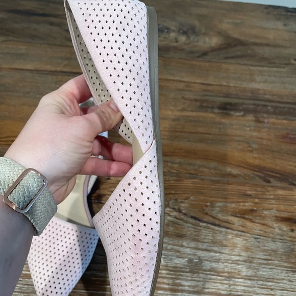 Franco Sarto Diagonal Pink‎ Flats Size 6 - Picture 5 of 10